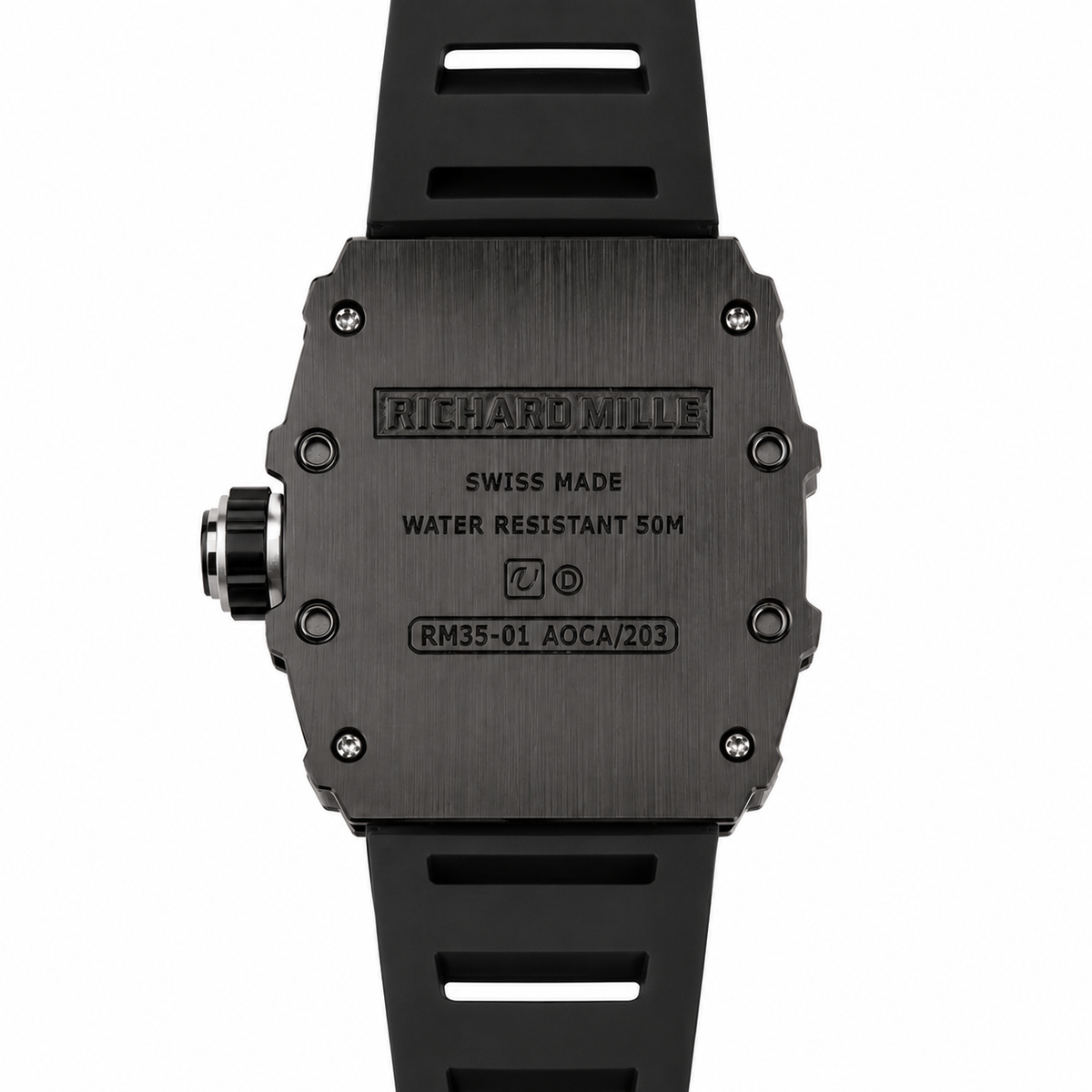 RM. 35-01 Automatic Flyback Chronograph 42mm Black