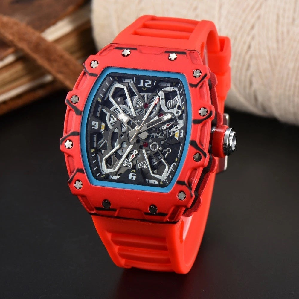 RM. 055 Carbon Fiber 42mm Red