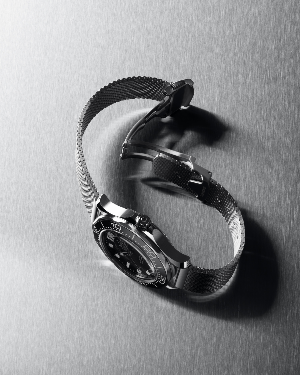 OM. Seamaster Diver 300M Black Steel