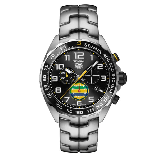TH. Special Edition NEW Formula 1 Chronograph x Senna 43mm