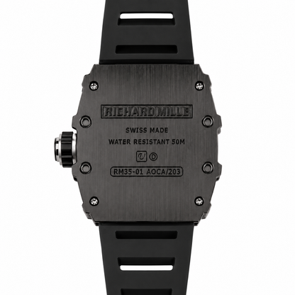 RM. 35-01 Automatic Flyback Chronograph 42mm Black