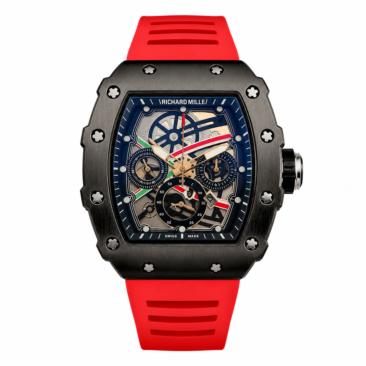 RM. 35-01 Automatic Flyback Chronograph 42mm Red