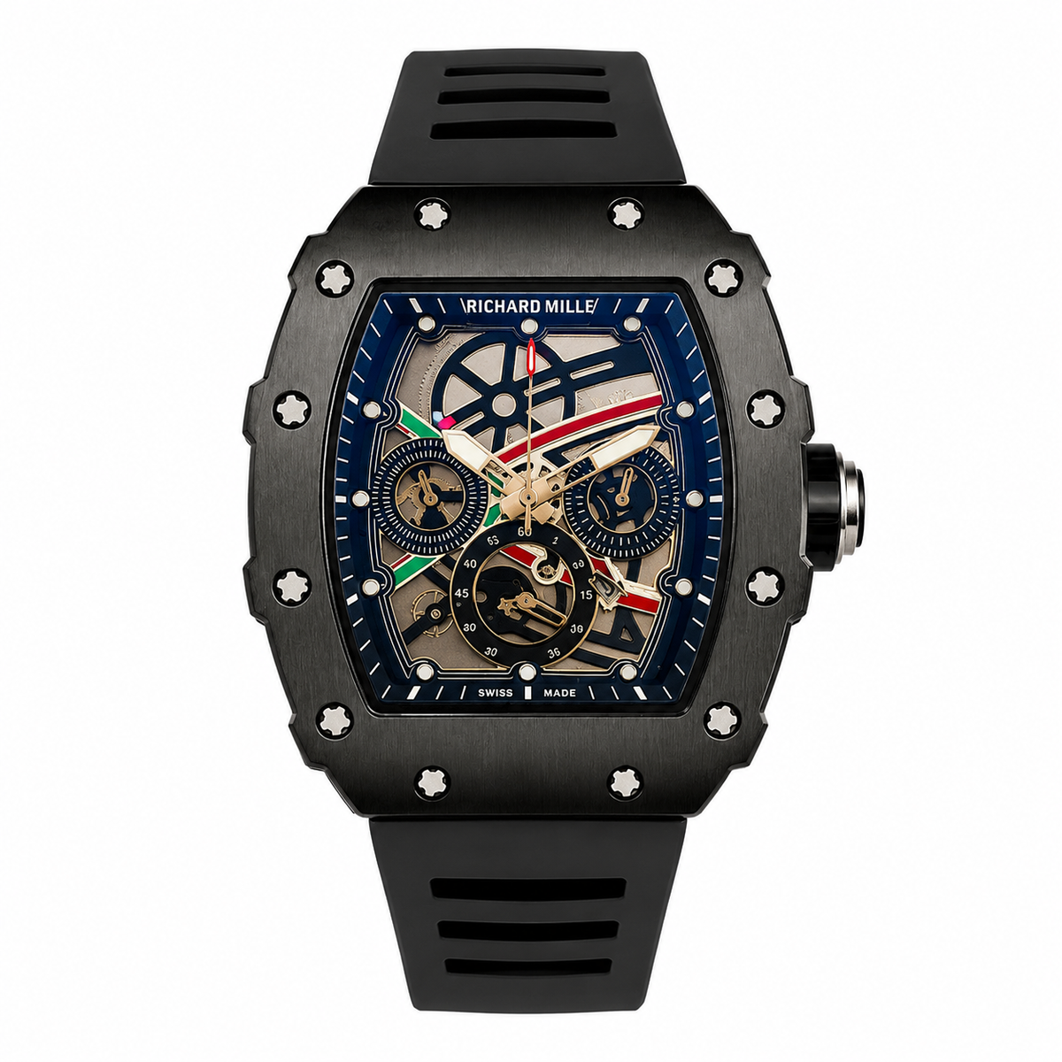 RM. 35-01 Automatic Flyback Chronograph 42mm Black