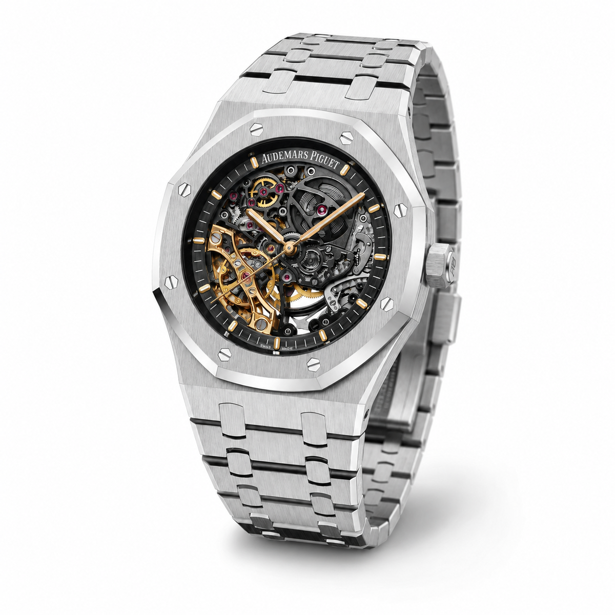 AP. Royal Oak Silver Skeleton 43mm