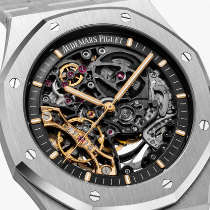 AP. Royal Oak Silver Skeleton 43mm