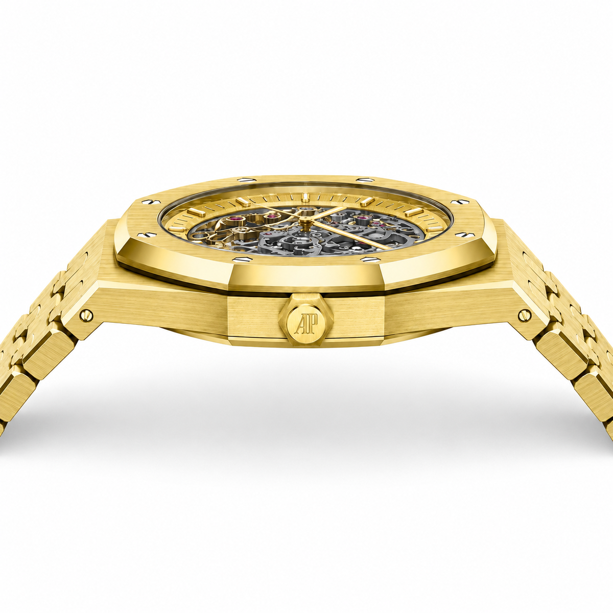 AP. Royal Oak Gold Skeleton 43mm