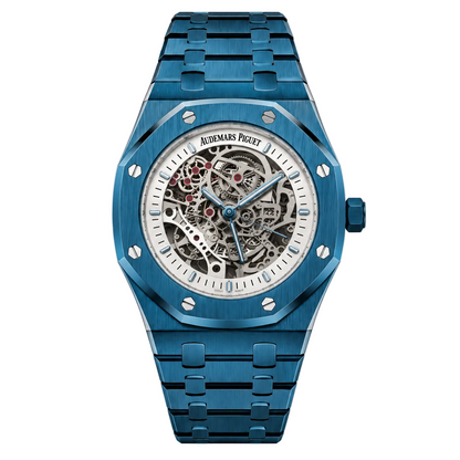 AP. Royal Oak Blue Skeleton 43mm