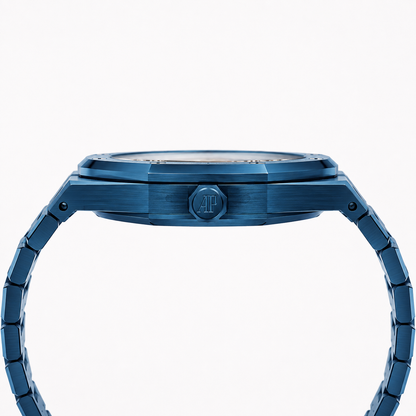 AP. Royal Oak Blue Skeleton 43mm