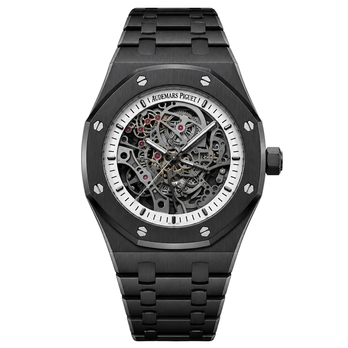 AP. Royal Oak Black Skeleton 43mm