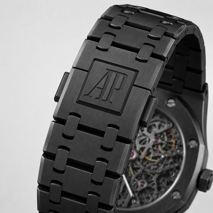 AP. Royal Oak Black Skeleton 43mm