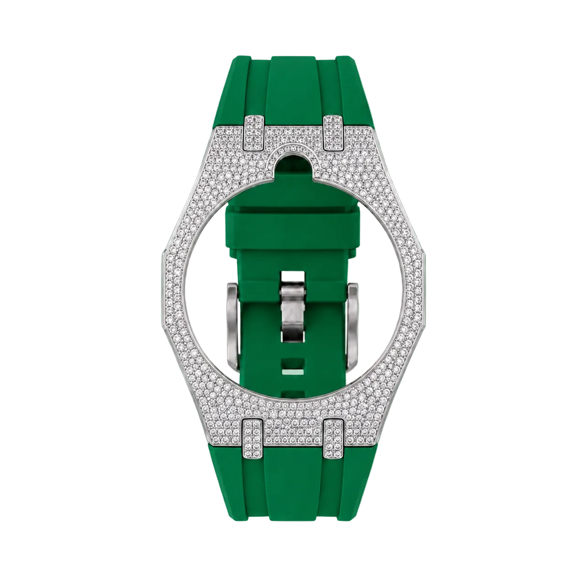 Royal Pop Strass Bracelet - GREEN EIGHT