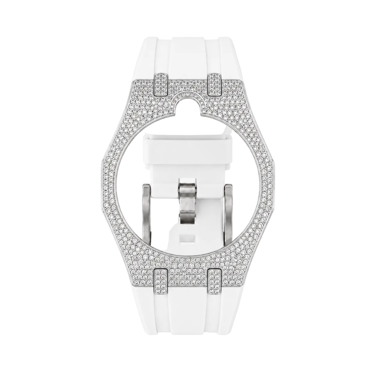 Royal Pop Strass Bracelet - HUIT BLANC