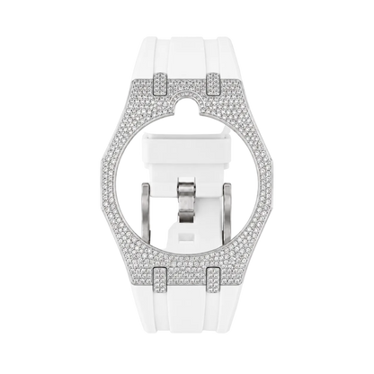 Royal Pop Strass Bracelet - HUIT BLANC