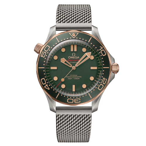 OM. Seamaster Diver 300M Titanium Bronze Gold