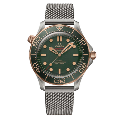 OM. Seamaster Diver 300M Titanium Bronze Gold