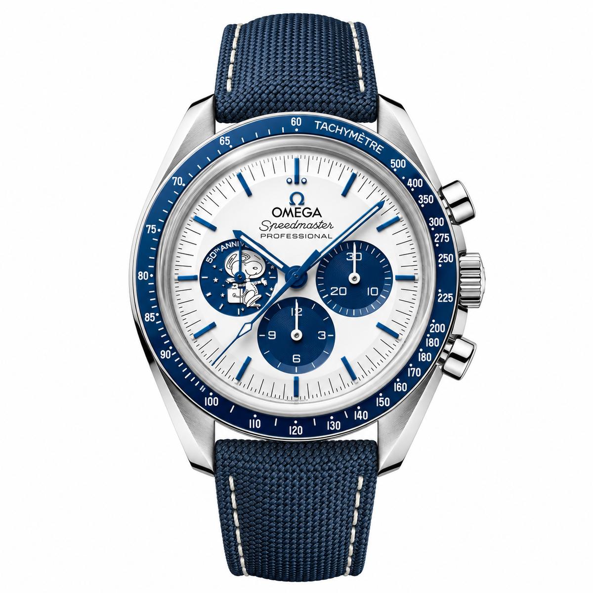 OM. Speedmaster Silver Snoopy Award
