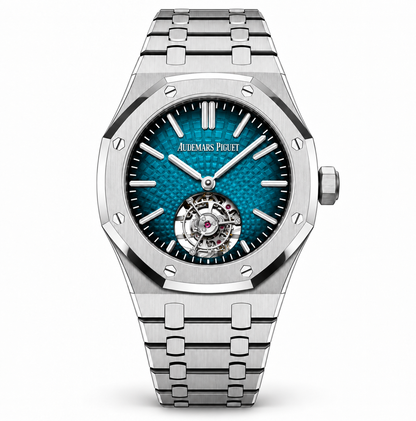 AP. Royal Oak Tourbillon Blue 41mm