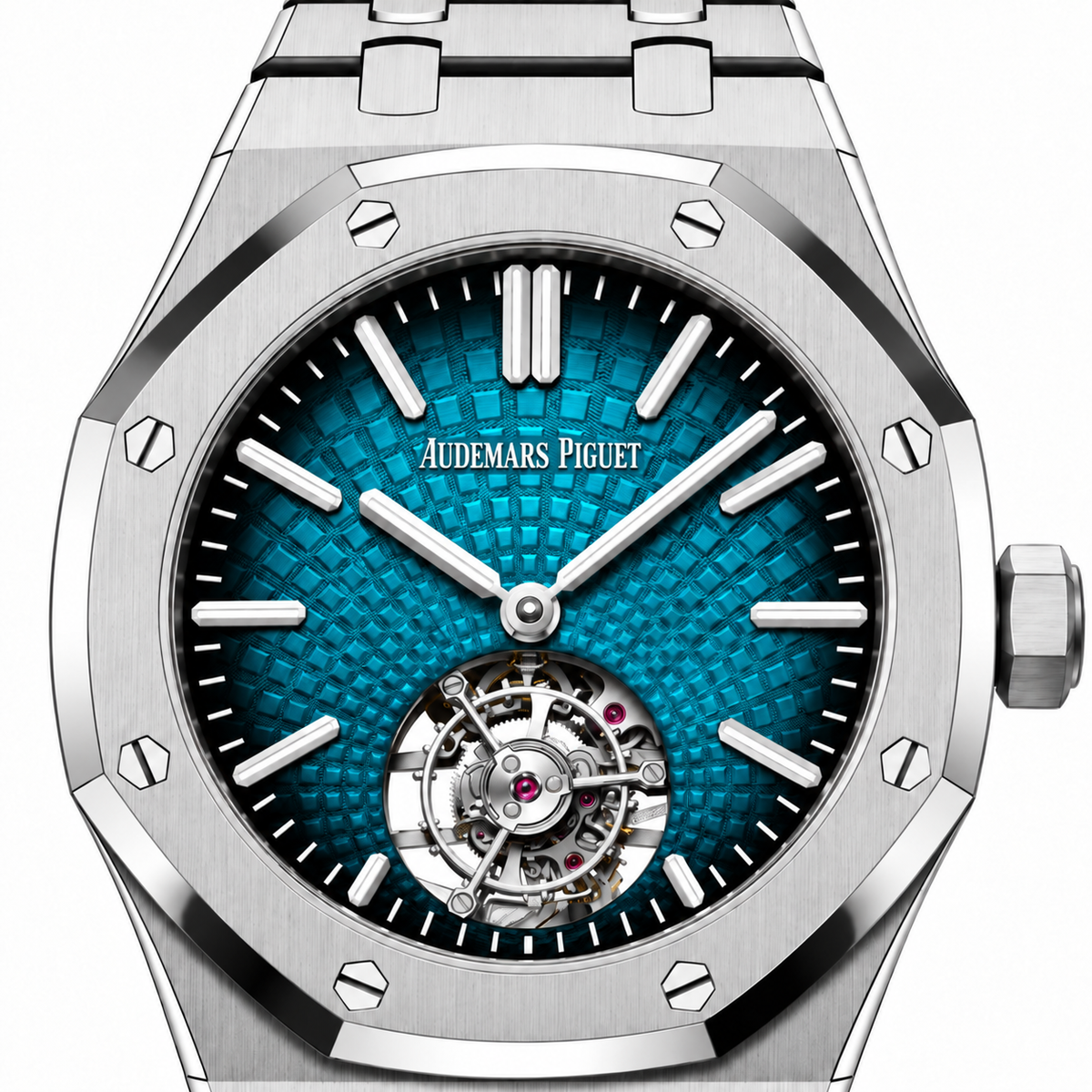 AP. Royal Oak Tourbillon Blue 41mm