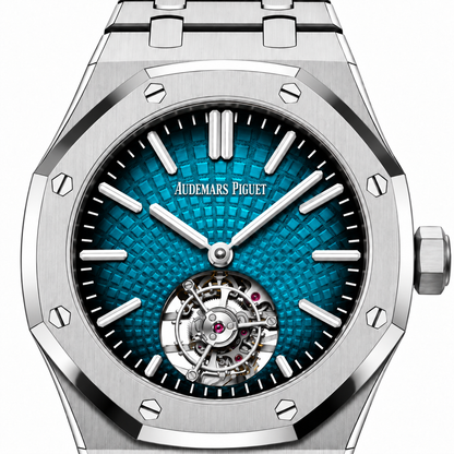 AP. Royal Oak Tourbillon Blue 41mm