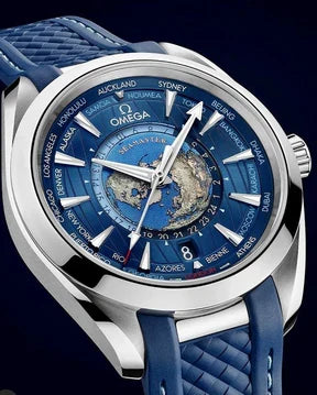OM. Seamaster Aqua Terra Worldtimer