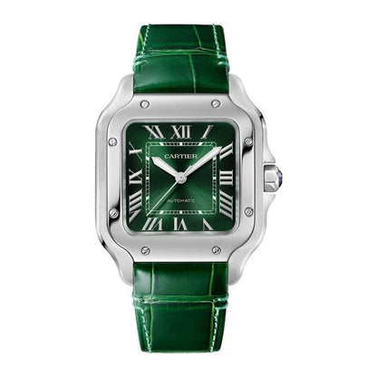 CT. Santos Green Croco Strap