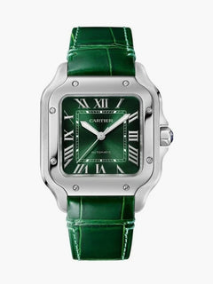 CT. Santos Green Croco Strap