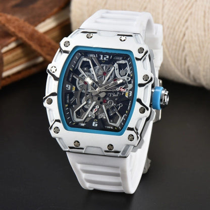 RM. 055 Carbon Fiber 42mm White