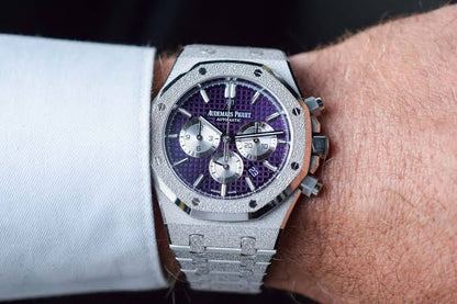 AP. Royal Oak Frosted Gold Selfwinding Chronograph 41mm