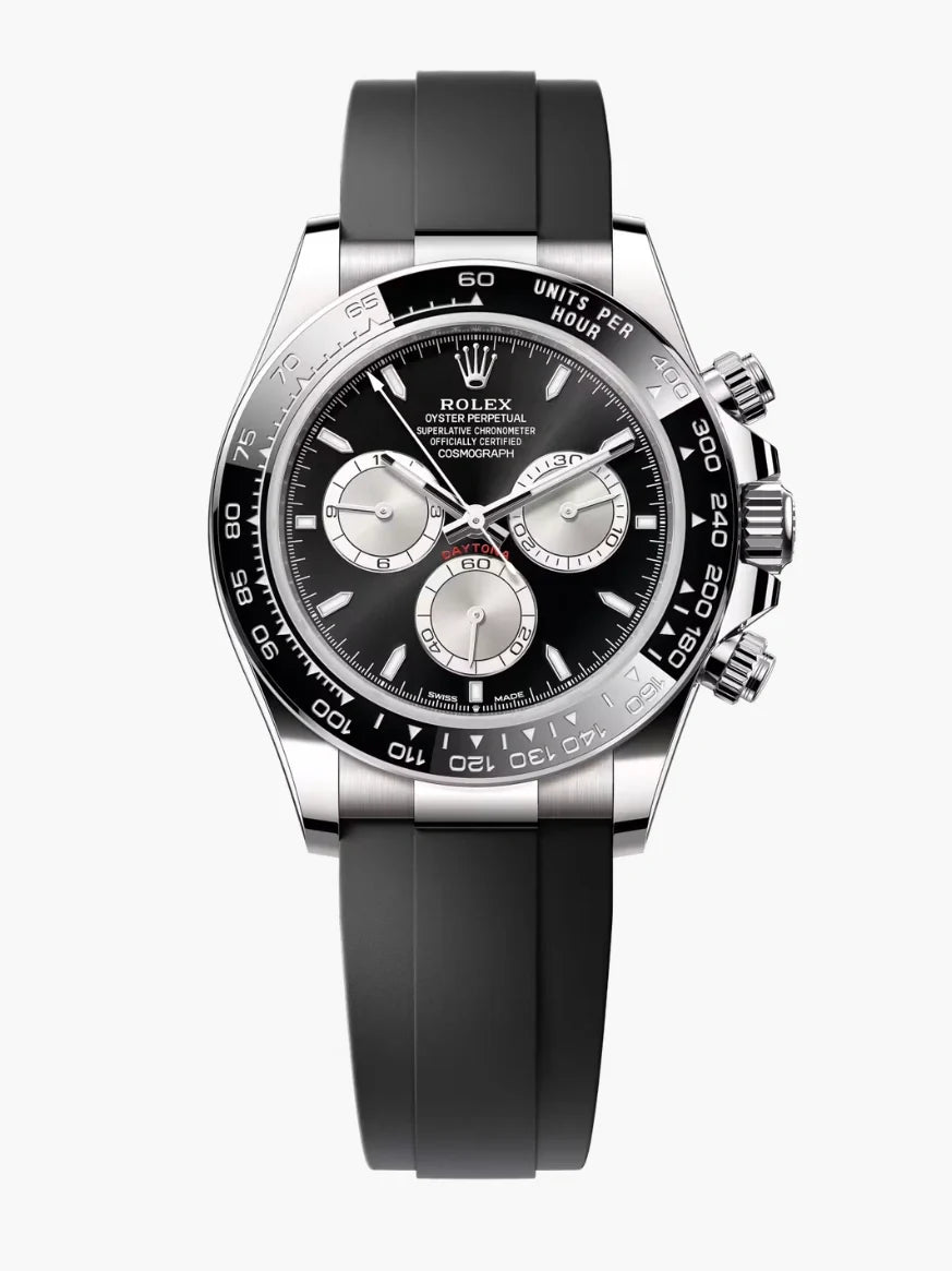 R. Cosmograph Daytona Bright Black & Steel