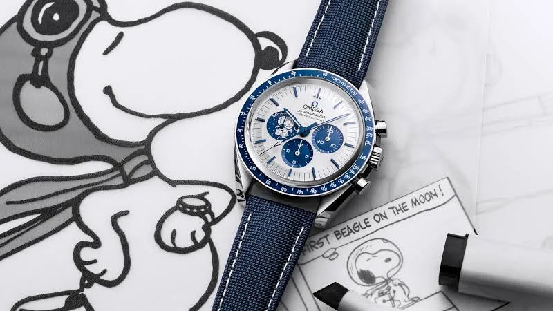 OM. Speedmaster Silver Snoopy Award